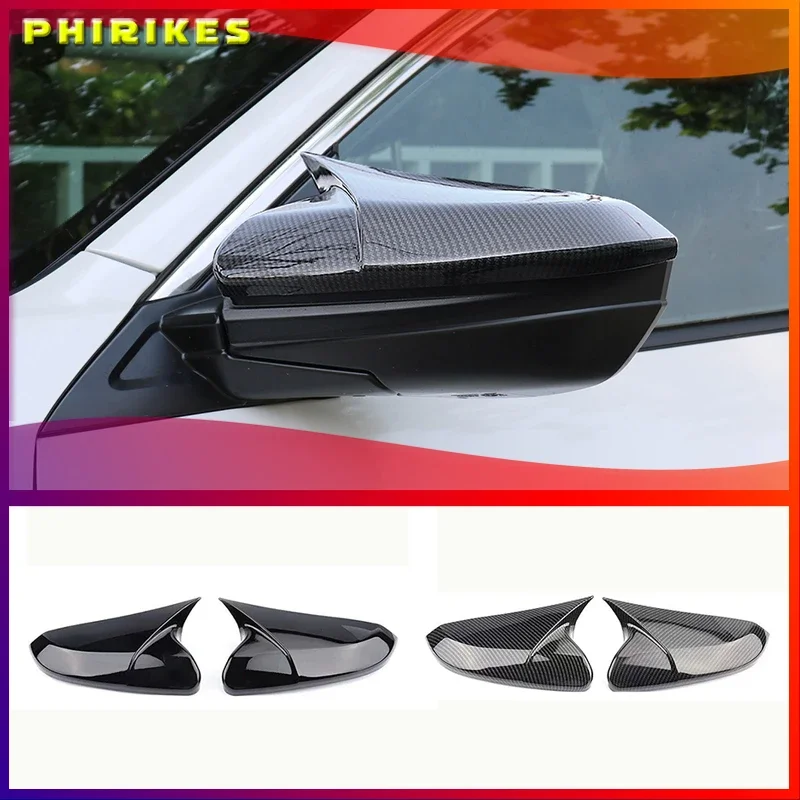 

Внешние детали, зеркальный чехол, пара боковых зеркал, крышка для HONDA CIVIC 2016-2021, из углеродного волокна, стиль США
