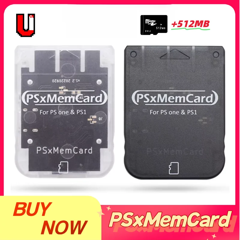 Enhanced PSX Memory Card for PlayStation - Ultiretro Edition