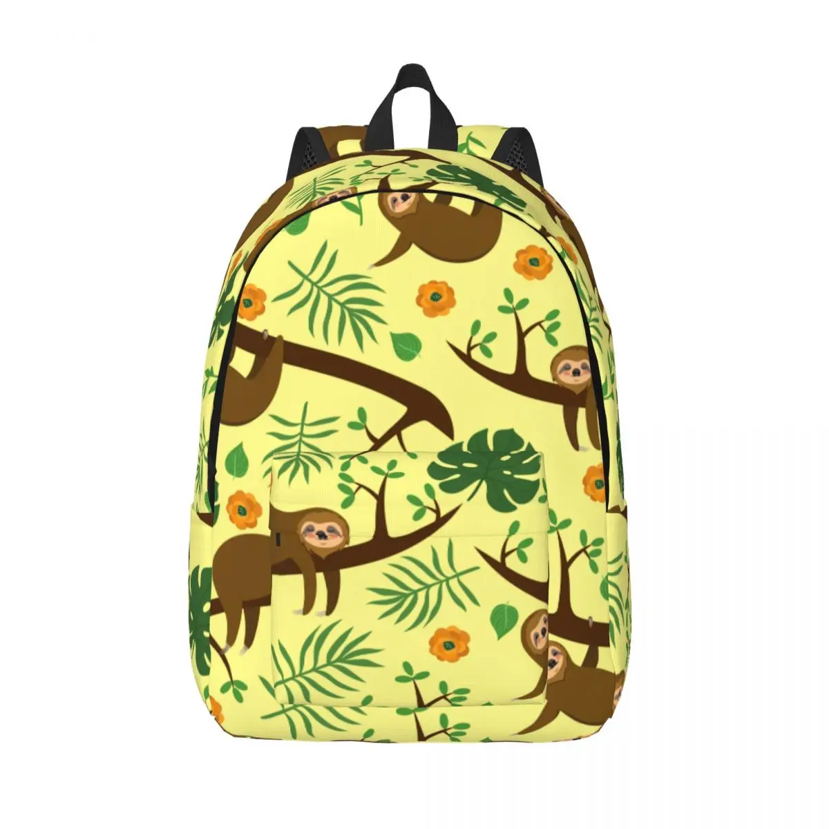 

Студенческая сумка с мультипликационным принтом Ленивец на ветке рюкзак для родителей и детей легкий рюкзак сумка для ноутбука для пары