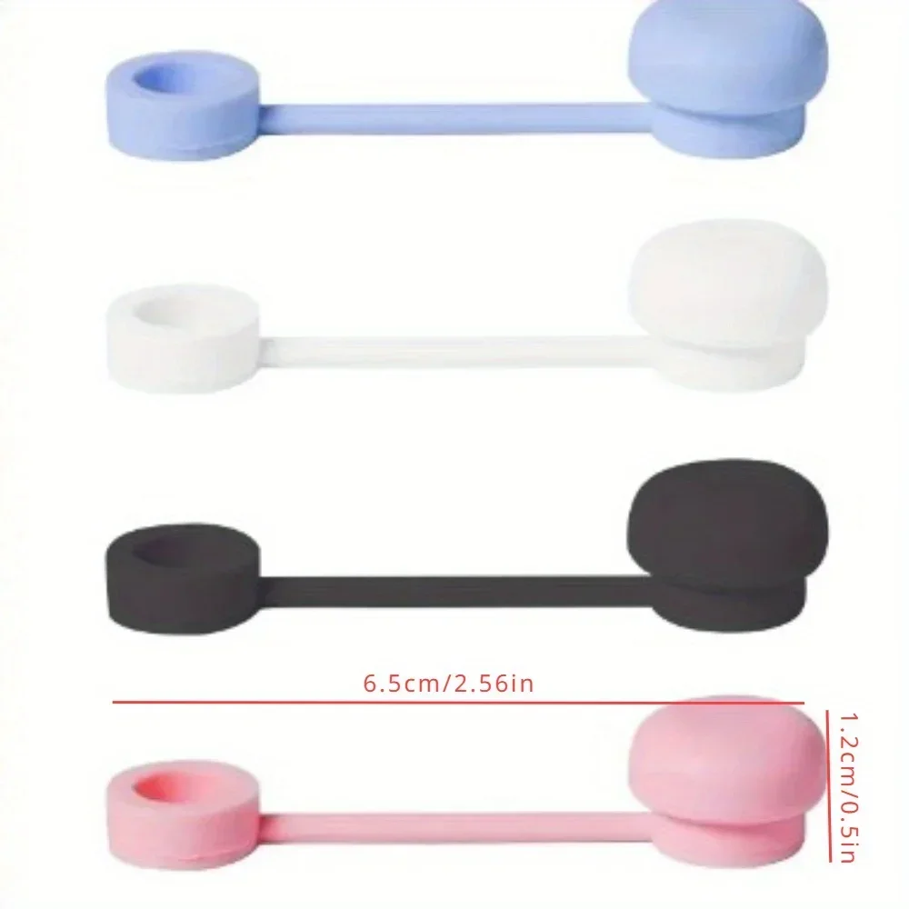1PC Cap Reusable Silicone Straw Toppers For Cup Leak-Proof Dust Proof Straws Cover Tumbler Accessories