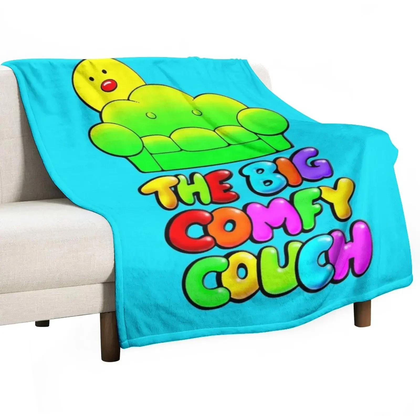 

The Big Comfy Couch Throw Blanket Sleeping Bag anime Sofas Large Blankets
