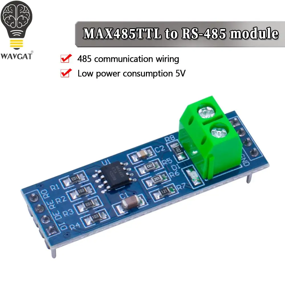 MAX485 Module RS-485 TTL to RS485 MAX485CSA Converter Module For Arduino Integrated Circuits Products