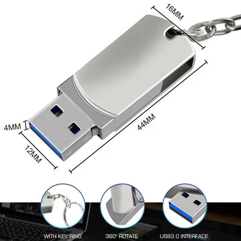 New1PC  32GB 1 ׶Ʈ/2 ׶Ʈ ݼ  ̺ USB ÷ ̺, ޸ ÷ USB U ũ