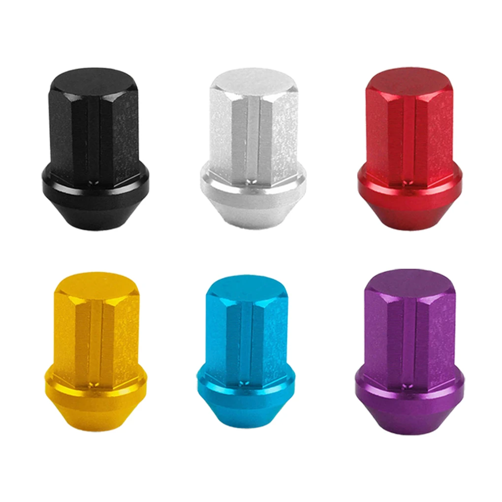 

20PCS 35MM Wheel Lock Nuts Universal Small Lightweight Lug Nut Wheels Locking Fittings Racing Replacement Cars