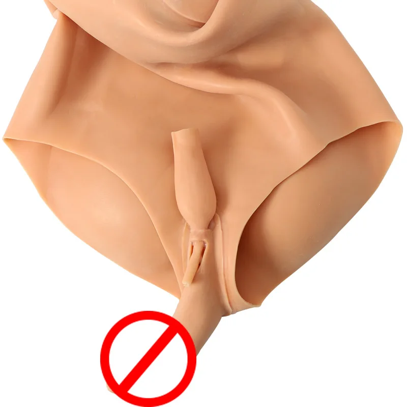 New Design Realistic Drag Queen Sxxy Fetish Sex Butt Artificial Silicone Boobs Breast For Man To Woman Cosplay With Vaginal
