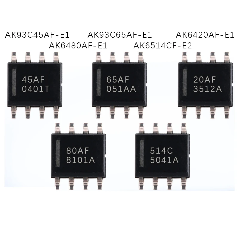 1PCS AK6480/AK6420AF-E1 AK6514CF-E2 AK93C65/AK93C45AF-E1