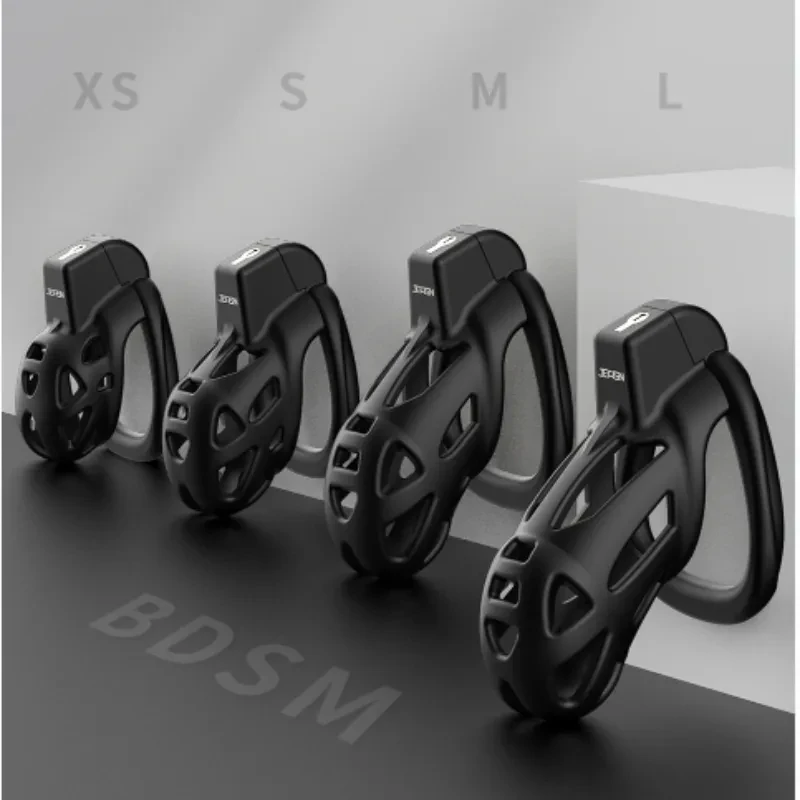 Male Chastity Cage Sissy Fetish Belt Invisible Chastity Lock Rings With 3 Sizes Cock Cage Bondage Device Sex Toys For Men Adults penis chastity cage chastity lock sex toy