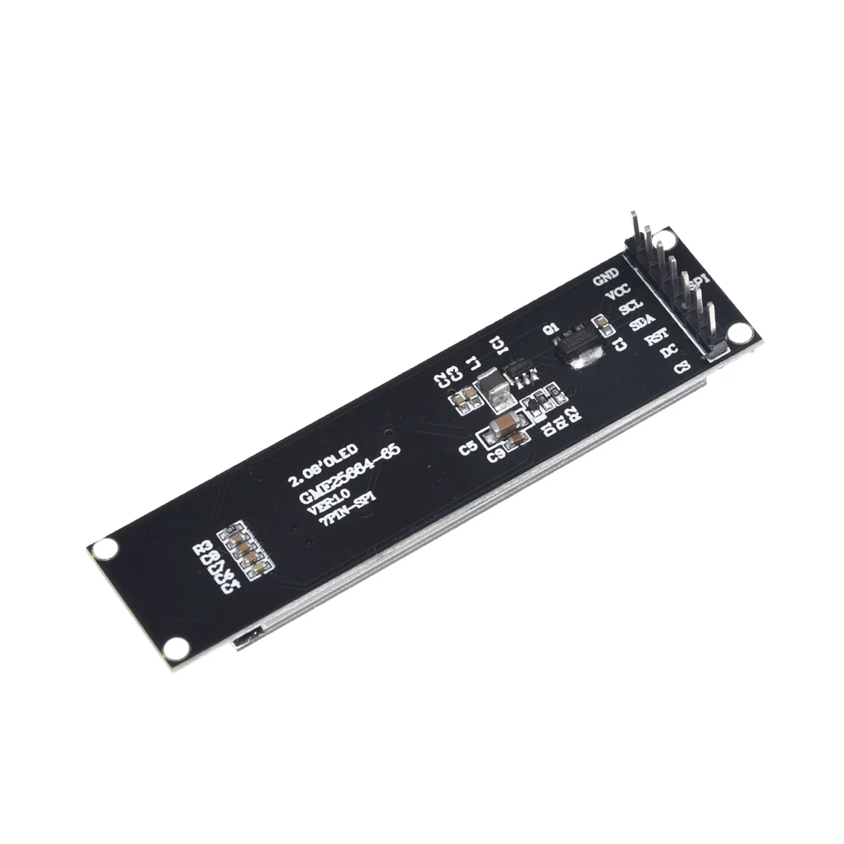  OLED ÷, 2.08 ġ, 256x64 ׷ LCD ,  ÷ ũ, LCM ũ, SH1122 Ʈѷ,  SPI