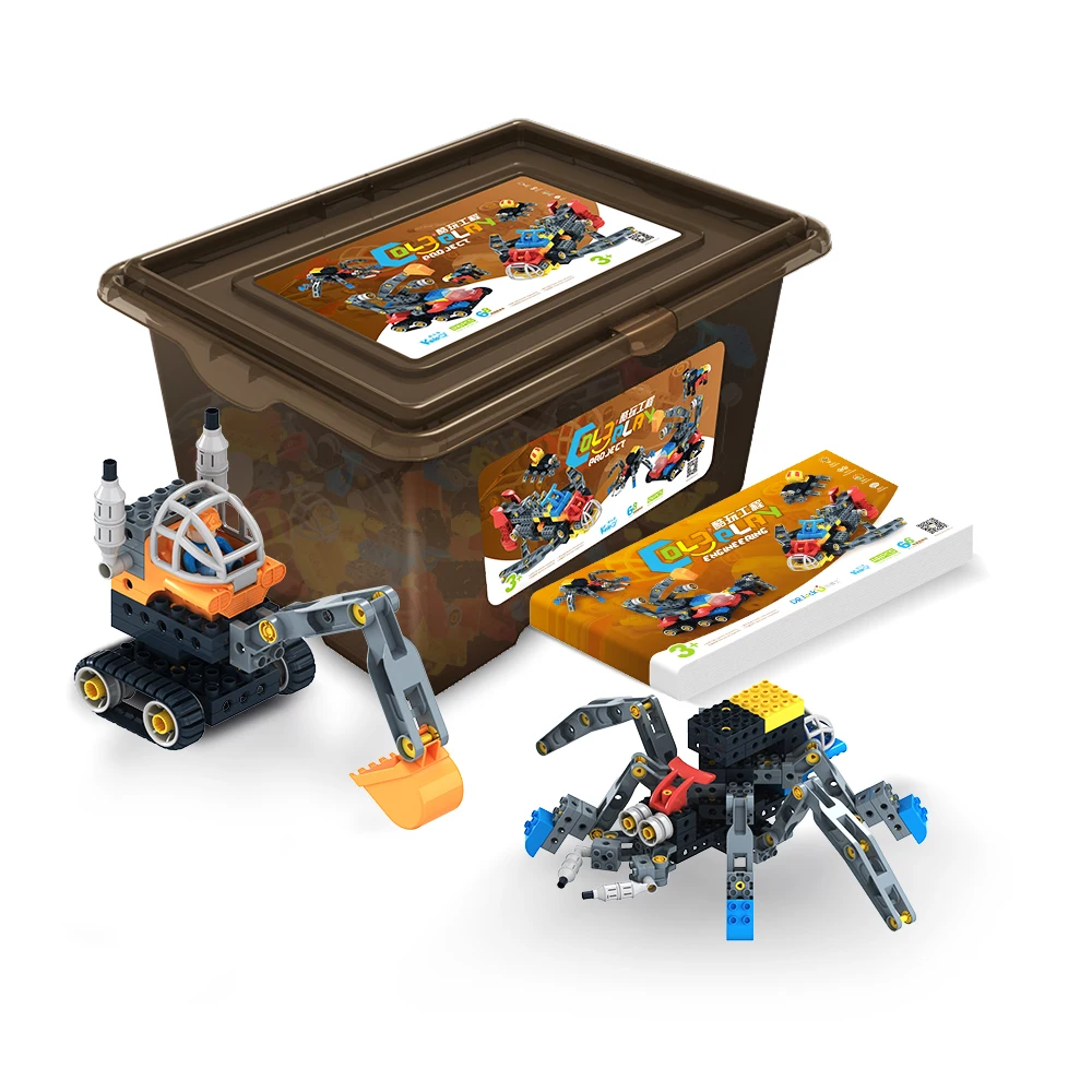 Hot Helicopters/Robots/Spiders/City Construction Engineering Vehicle Model Building Blocks Engineering Truck Toys For Kids Gifts