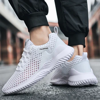 Summer Tennis Casual Mesh Shoes Breathable Hollow training fitness Platform Soft Bottom Running Lightweight Vulcanized Shoes 1