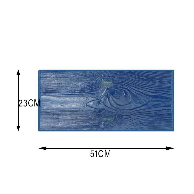 Creative Artificial Wall Embossing Mold Embossed Floor Art Concrete Imprint Mold Pavement Floor Random Color