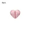 4pcs Self Adhesive Silicone Heart Shaped Cable Organizer