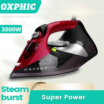 OXPHIC 의류용 슈퍼 파워 전기 스팀 다리미, Plancha Ropa Steamer 의류 다리미, 3000W