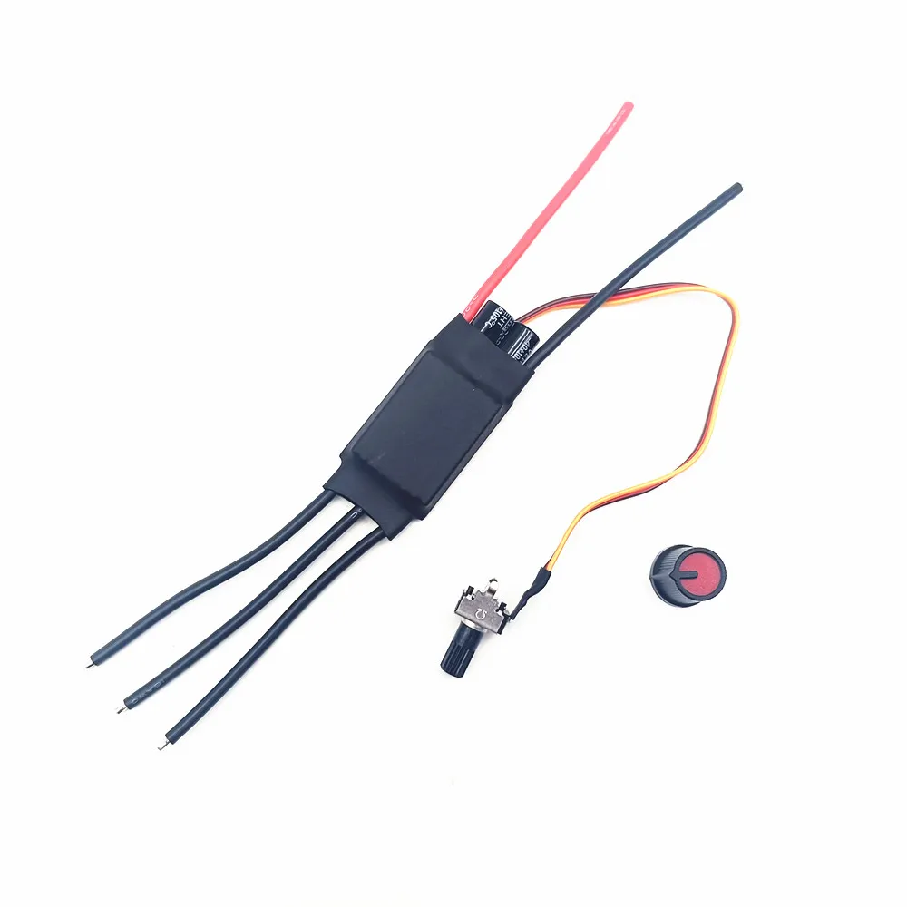 200W BLDC 브러시리스 모터 드라이버 3상 DC 7-24V 속도 컨트롤러 모듈 전위차계 DC 브러시리스 BLDC 컨트롤러 ESC