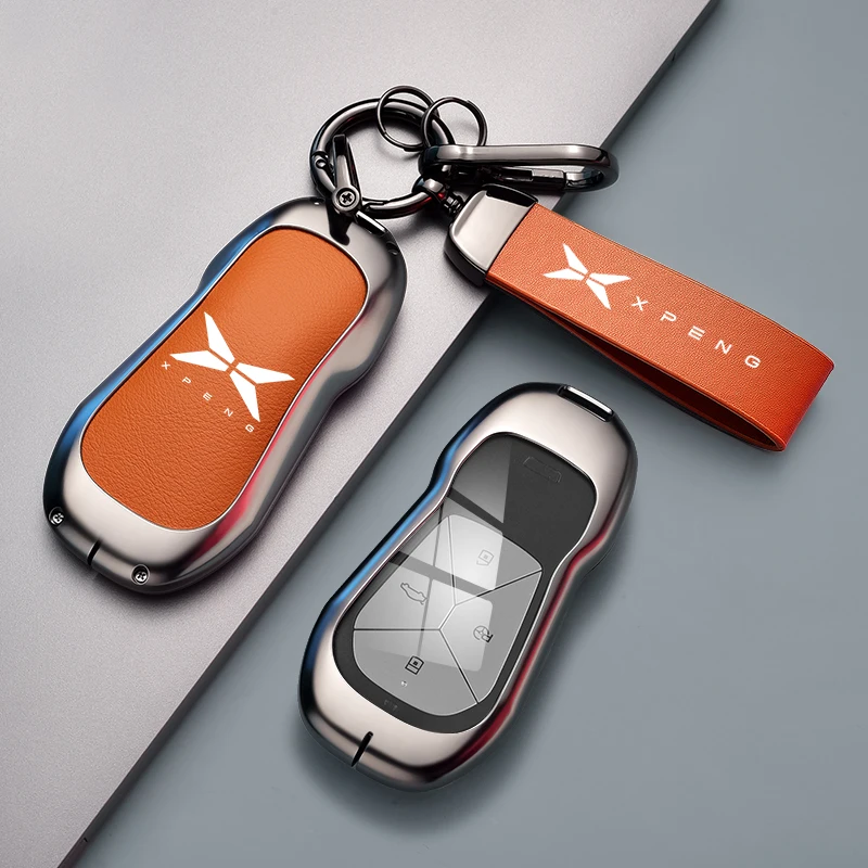 Car Key Case Cover For Xpeng G6 G9 P5 P7 P7i Xiaopeng G6 Car Keychain Protective Shell key case cover key case car key shell
