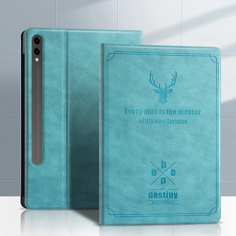 

Leather Tablet Cover For Samsung Galaxy Tab S9 11 S9 Plus 12.4" S8 S7 11 S8 Plus S7 Plus FE 12.4 Smart Case Soft Stand Magnetic