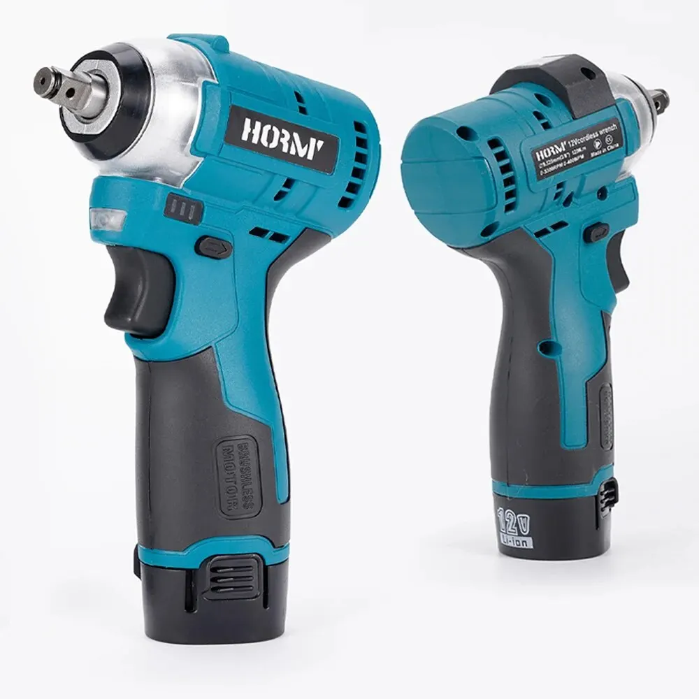 Hormy Brushless Electric Impact Wrench 3/8 Inch Mini