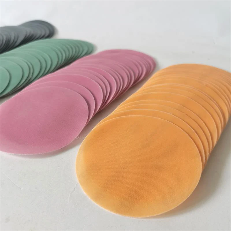 일본 KOVAX 3인치 75mm 연질 필름 사포, 자동차 페인트 건식 연삭 및 연마 사포, 연질 연마지