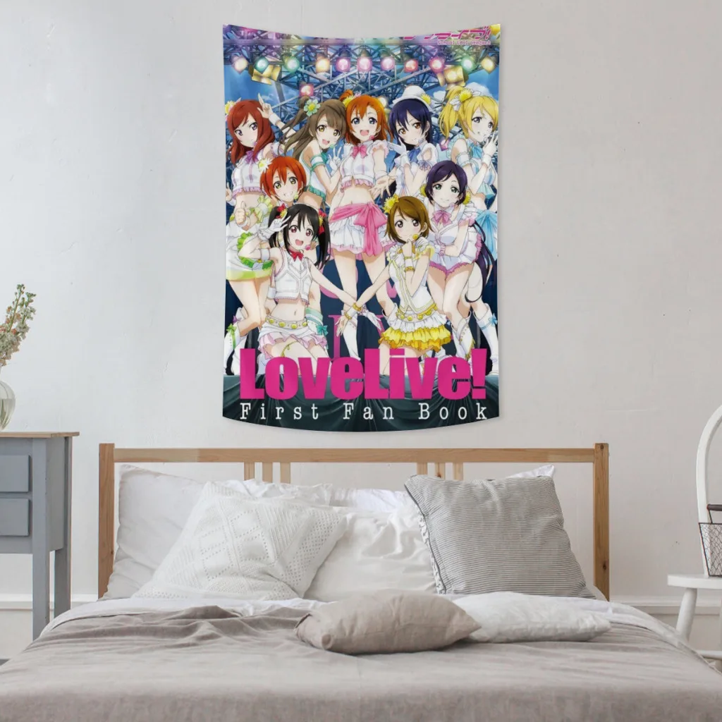 

Love Live! Солнечный свет! Гобелен, украшения для комнаты, украшение для спальни, Настенный декор