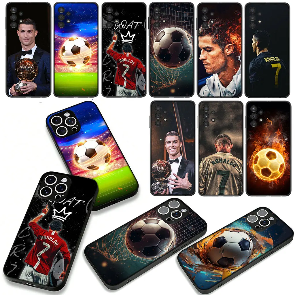 Football Edition Soft Phone Case with No7 Design