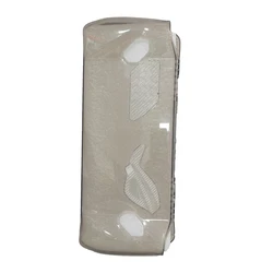 Clear TPU Protective Shell for Gaming Console - Ergonomic Transparent Case with Back Cover and Skin Sleeve Accessories (Transparent black 1)