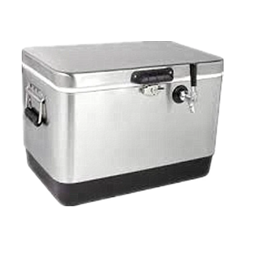Mobile Bar Single Tap Front Inputs Stainless Steel Jockey Box For Beer Beverage 2