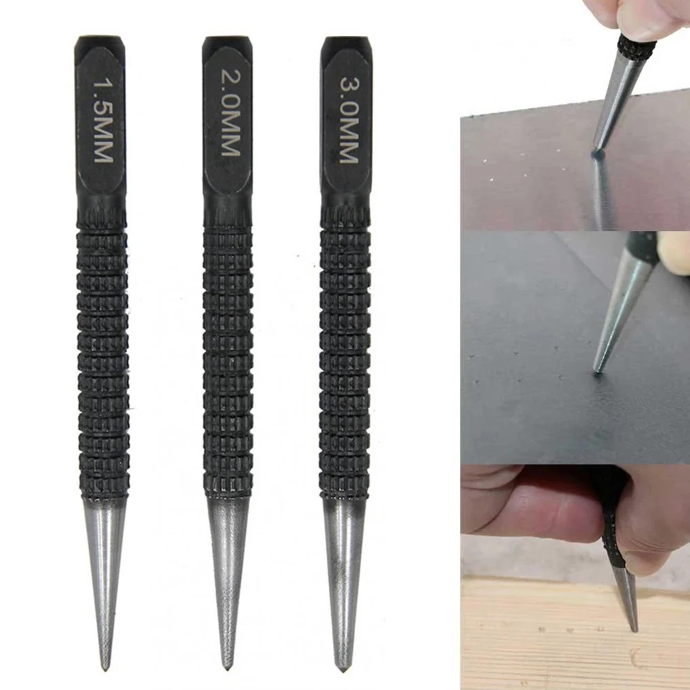 Legierung Stahl Körner Stahl Anreißer Marke Metall Holz Markierung Bohren Werkzeug Carving Ritzen Marker Werkzeuge 1,5/2/3mm – Detail 6