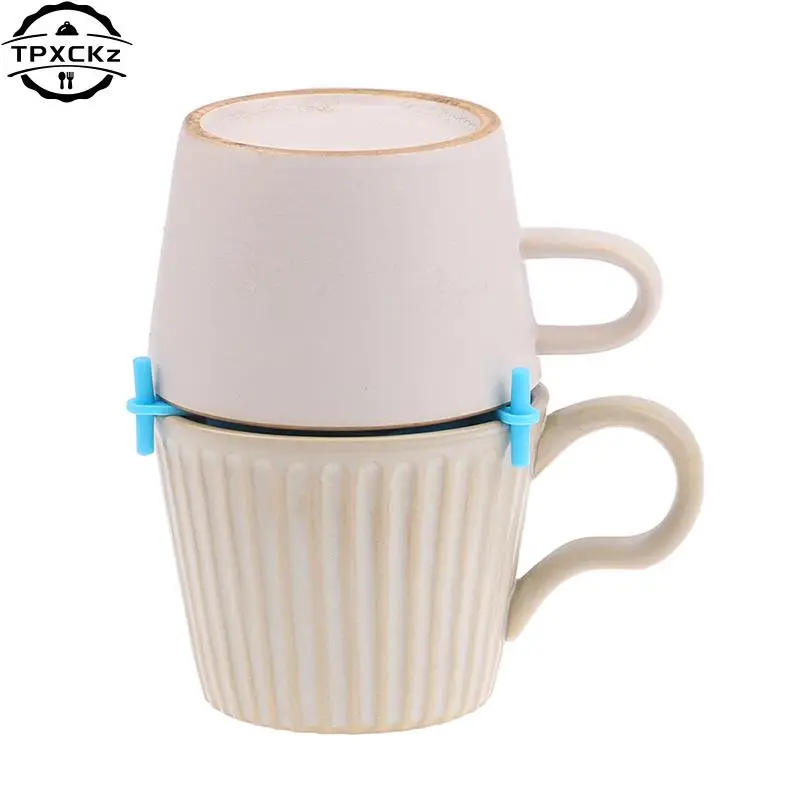 6 Apiladores De Tazas, Organizador De Tazas De Café Y Estante Apilable Para  Tazas De Almacenamiento, Organizador De Estantes De Armario De Cocina Y Or