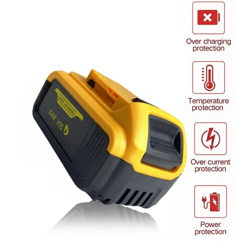 

Аккумуляторная батарея для отверток Dewalts DCB200 DCB181, 20 в, 6,0 Ач