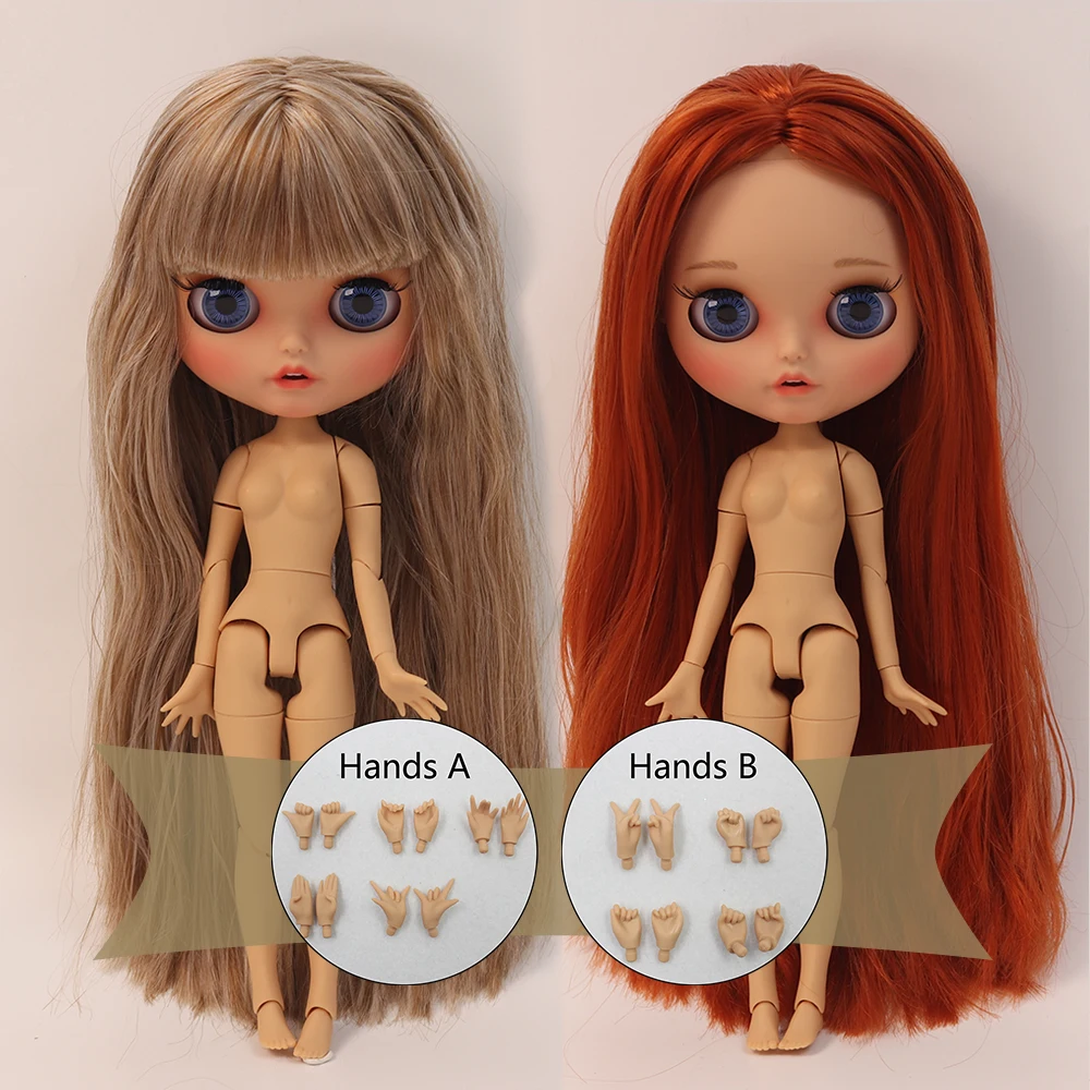 ICY DBS blyth doll 1/6 BJD Joint body Tan skin Matte Face 30cm on sale special price toy gift Anime Girl SD 2