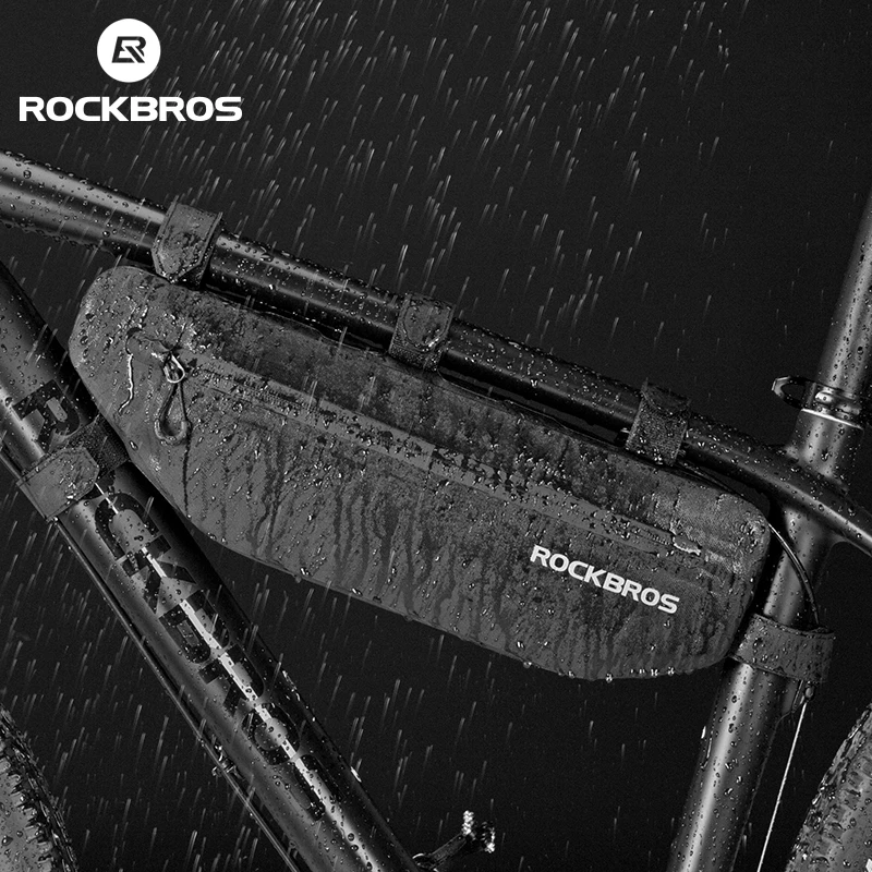 

ROCKBROS Cycling Bags Bicycle Top Tube Front Frame Bag Waterproof MTB Road Triangle Pannier Dirt-resistant Bike Accessories Bags
