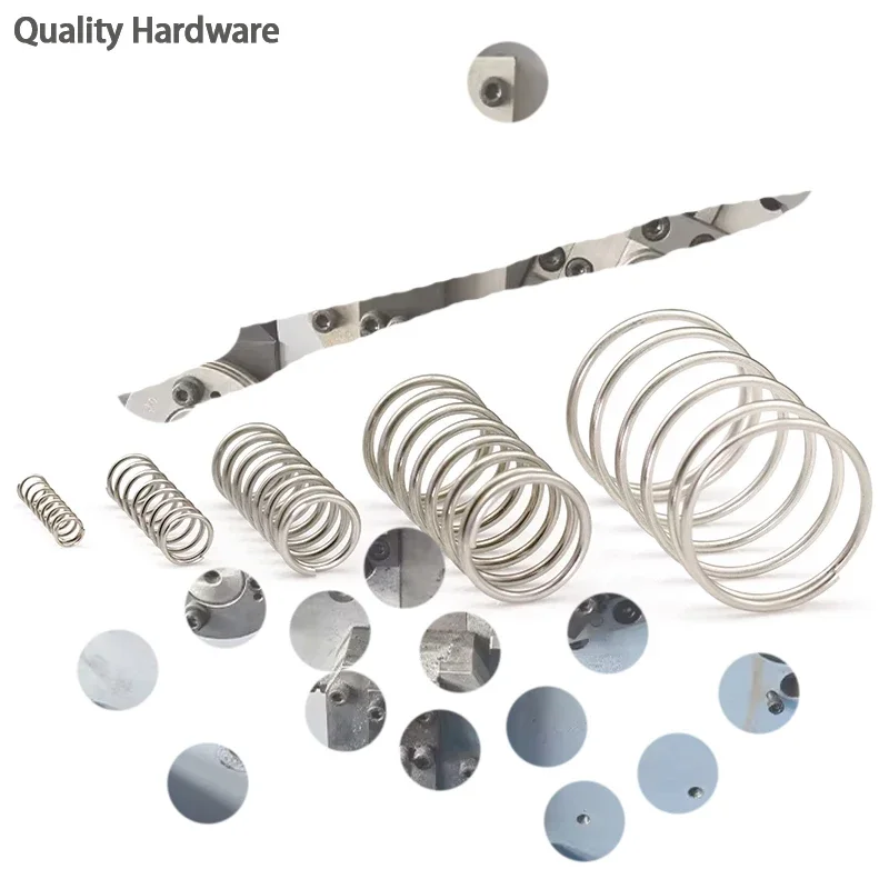 10Pcs Wire Diameter 0.2mm/0.3mm 304 Stainless Steel Compression Spring, Y-shaped Shock Absorption Return Spring Customizable