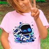 Astros Playroom Game Astro Bot T Shirts Kids Funny Cartoon Character Robot T-Shirts Crew Neck Short Sleeve Girls Boys Streetwear 5