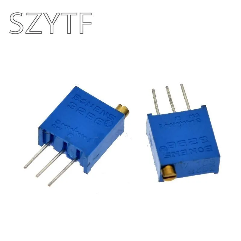 3296 Potentiometer Kit 3296W Variable Resistor 100R -1M 200R 500R 1k 2k 5K 10K 20K 50K 100K 200k 500k 10PCS