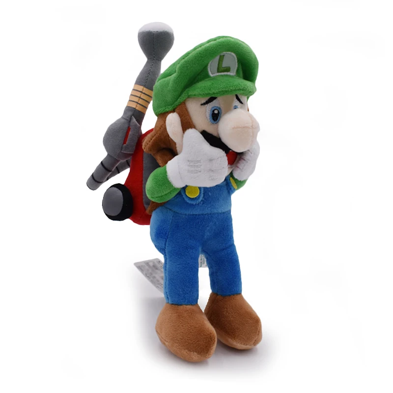 28cm Super Mari Series Luigi Mansion 2 Soft Sanei Plush Toy Scared Doll for Children Birthday Christmas Gift |