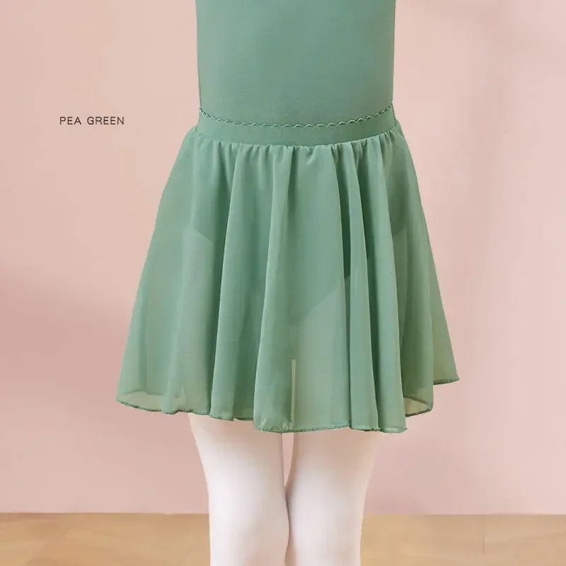 Peacock Blue Chiffon Ballet Tutu Skirt