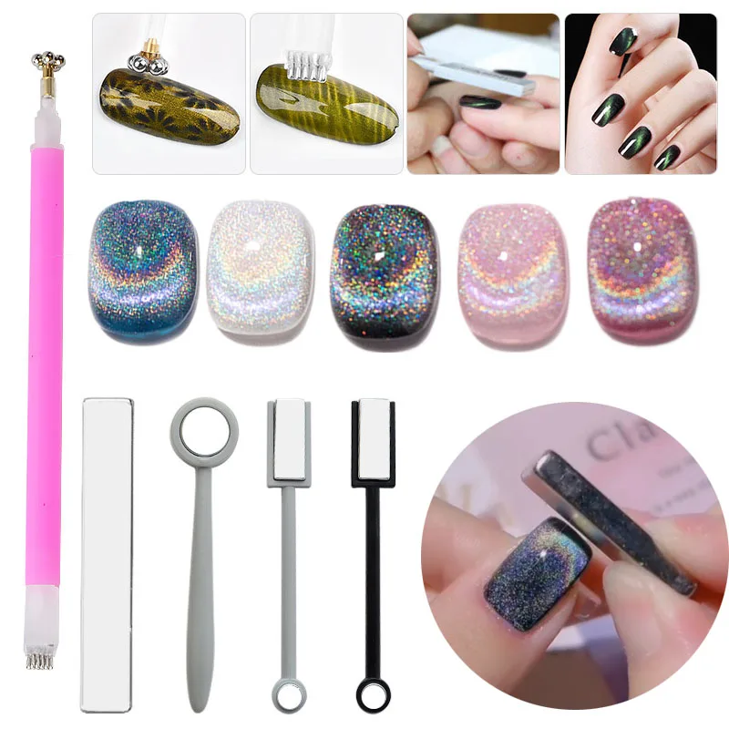 Nail Art Stick Cat Effect Strong Board Laser