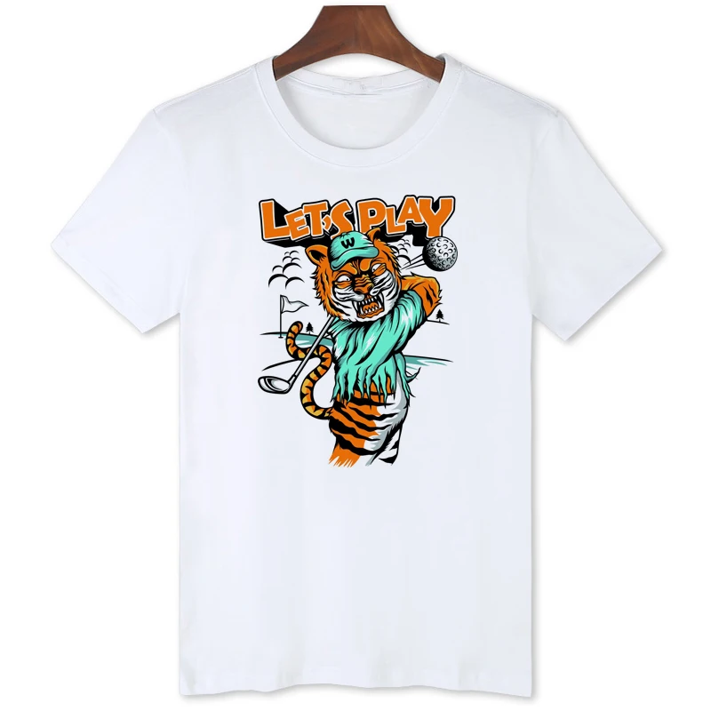 

Tiger Baseball T-Shirt Original Brand Men's Tshirt Hot sale Summer Casual Tees Tops B1-154
