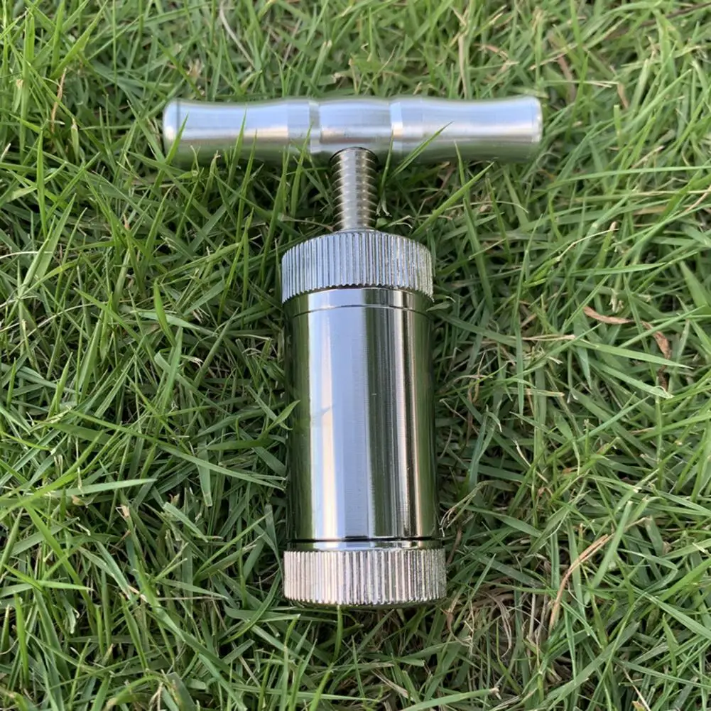 Garlic Press Practical Zinc Alloy Ginger Crusher T-Shaped Garlic Crusher Press Tool Kitchen Accessories