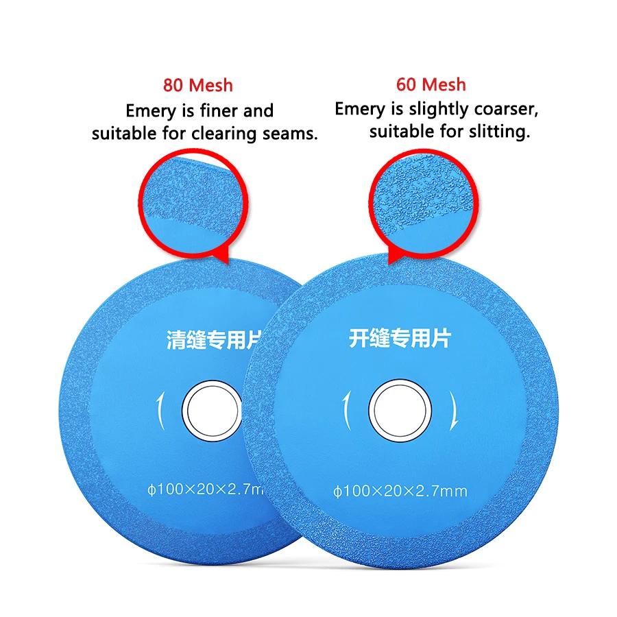 Tile Cement Beautiful Seam Cutting Sheet Seam Cleaning Machine Special Slot Angle Grinder Ultra-thin Diamond Seam Cleaning Tools