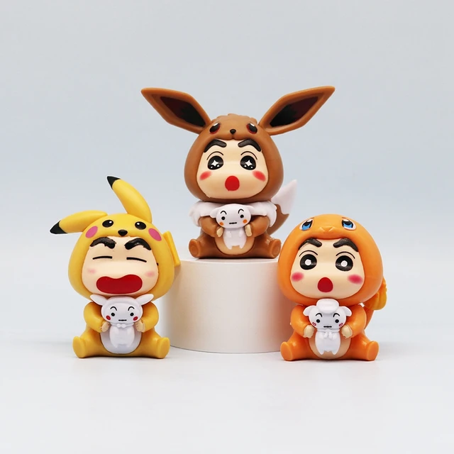 クレヨンしんちゃん・ドラえもん・ポケモン フィギュアセット Sb3256a2f4092450881fb20b5b26b9