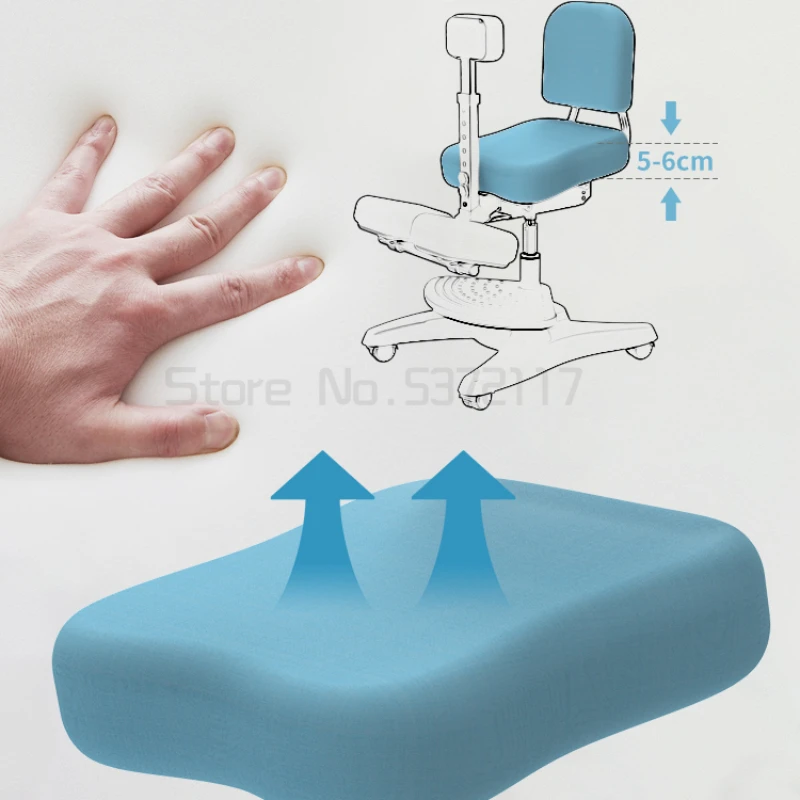 Ergonomic Children's Posture Correction Chair Adjustable Height Kneeling Study Chair for Students Supportive School Furniture