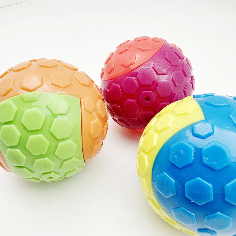 Dog interactive educational sound rubber toy ball, training and reassuring company to relieve boredom, the perfect gift for dogs 3