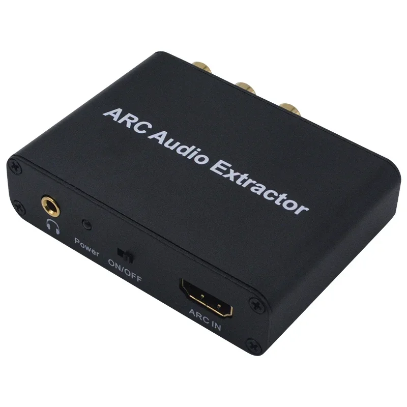 HDMI ARC Audio Extractor DAC ARC L R Coaxial SPDIF Jack Extractor Return Channel Converter For Fiber RCA 3.5mm Headphone for TV AliExpress 44