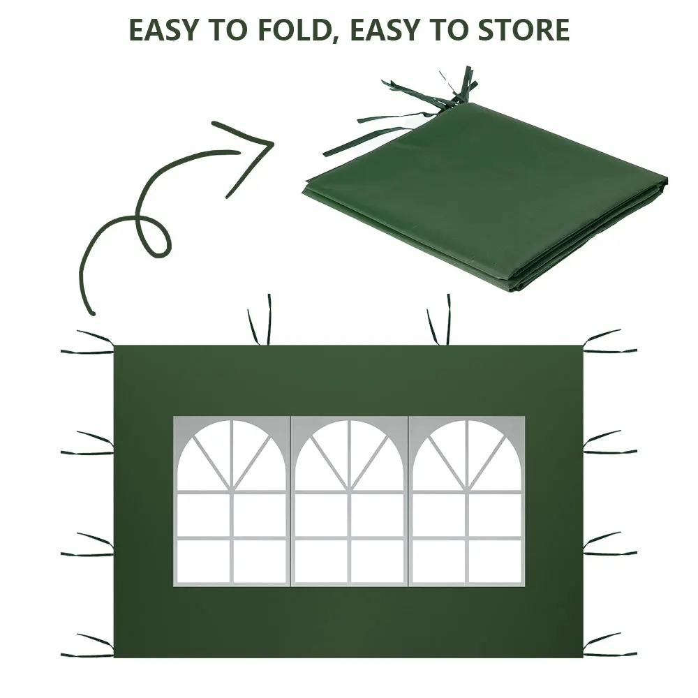 Garden Shade Top Oxford Cloth Outdoor Portable Without Canopy Top Frame Shade 3*2m Tent Shelter Waterproof Shelter Side Tents