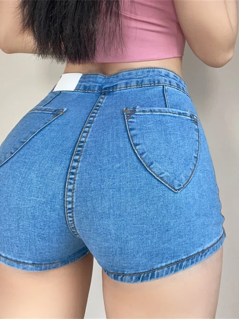 Black High Waist Tight Shorts For Women's Spring/Summer New Korean Sexy  Spicy Girl Hot Pants Show Thin Strap Casual Short Pants - AliExpress