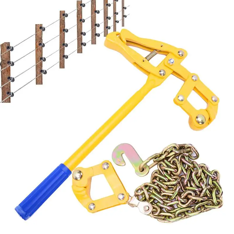 

Chain Strainer Chain Link Fence Puller And Wire Tensioner Tool Heavy Duty Fence Stretcher Barbed Wire Tightener For Cattle Barn