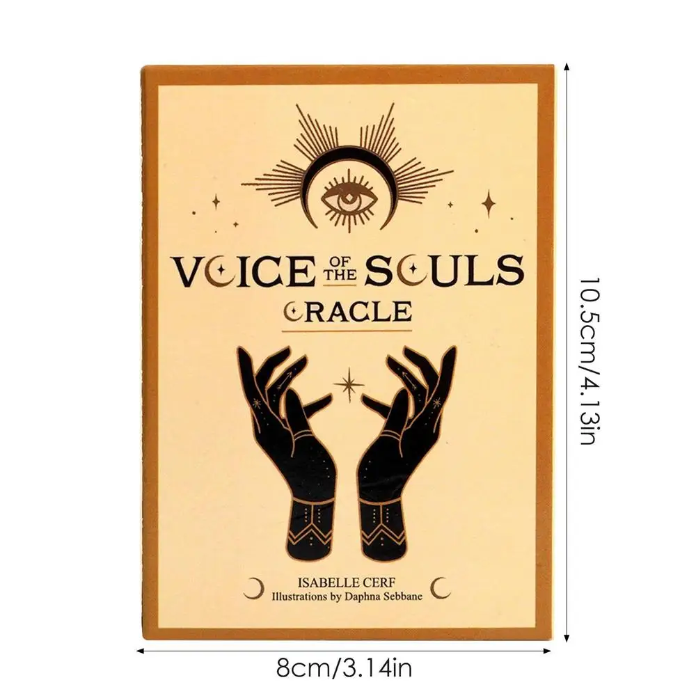 Tarot Oracle Deck Cards Voice Of The Souls Oracle 44 Cards Tarot Card Deck Exquisite Board Game Full English Version Oracle Deck