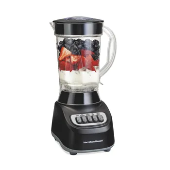 Smoothie Blender for Kitchen, 48 oz Jar for Smoothies and Shakes, Black 1