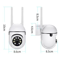 Caméra de surveillance IP sans fil Wifi 5MP PTZ avec zoom 4X, suivi, audio bidirectionnel, vision nocturne couleur HD, application V360PRO 2